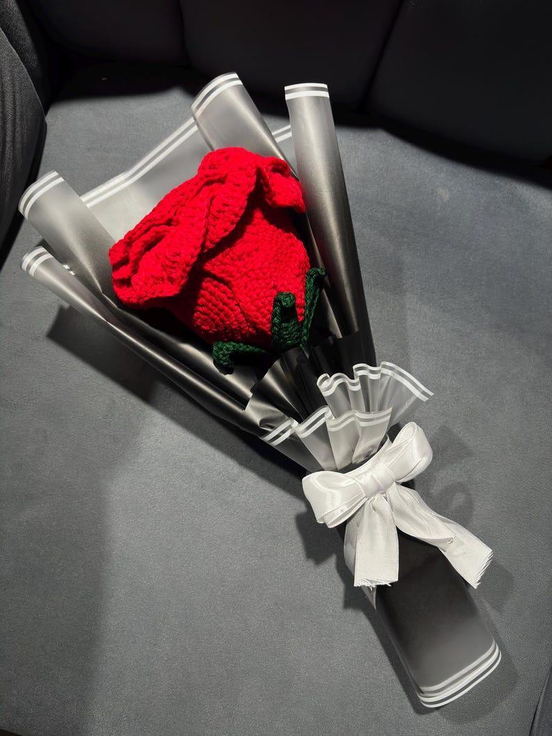 Handmade Crochet Rose Bouquet - Eazzy Store