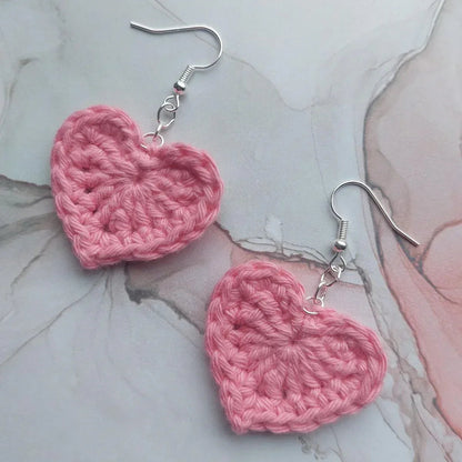 Handmade Crochet Earrings – Lightweight, Stylish & Trendy Jewelry - Eazzy Store