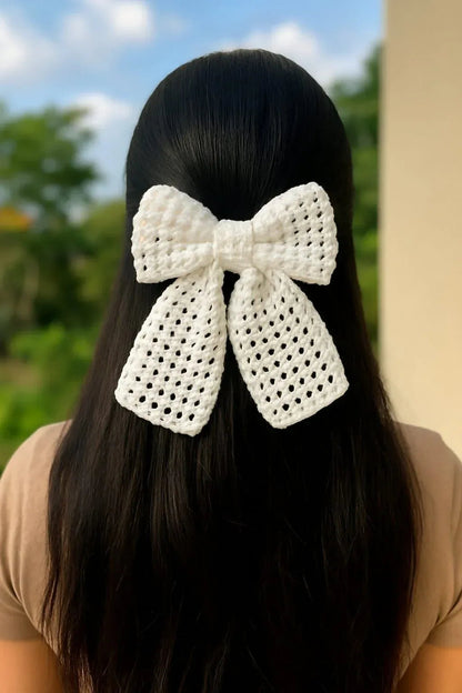 Handmade Crochet Flower Hair Clips – Soft, Cute & Stylish Accessories - Eazzy Store
