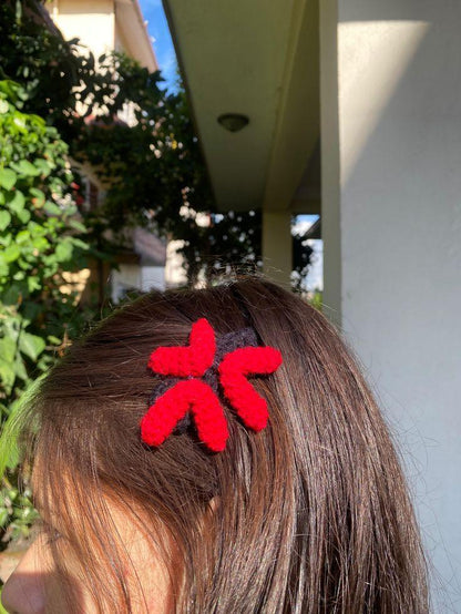 Handmade Crochet Hair Clips – Cute, Soft & Trendy Accessories - Eazzy Store