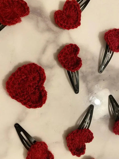 Handmade Crochet Hair Clips – Cute, Soft & Trendy Accessories - Eazzy Store