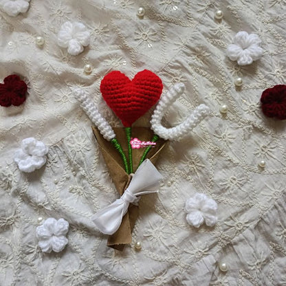 Forever Crochet Bouquet – Everlasting Handmade Flower Gift