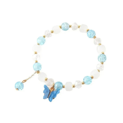 IG Style Sweet Butterfly Beaded Crystal Wholesale Bracelets - Eazzy Store