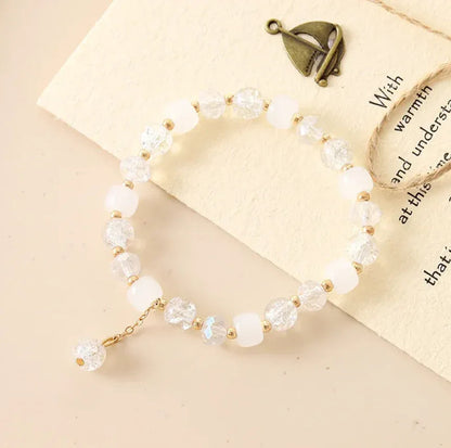 IG Style Sweet Butterfly Beaded Crystal Wholesale Bracelets - Eazzy Store
