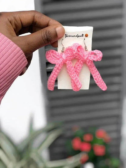 Handmade Crochet Earrings – Lightweight, Stylish & Trendy Jewelry - Eazzy Store