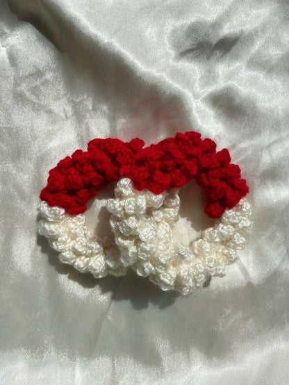Handmade Crochet pair Gajray – Elegant Floral Hair & Hand Accessories - Eazzy Store