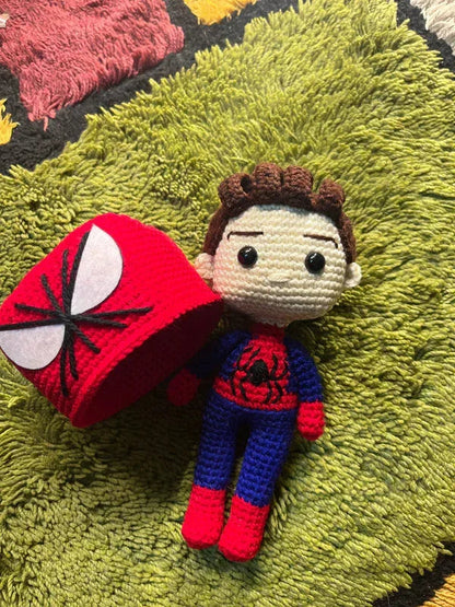 Crochet Spiderman Amigurumi - Eazzy Store