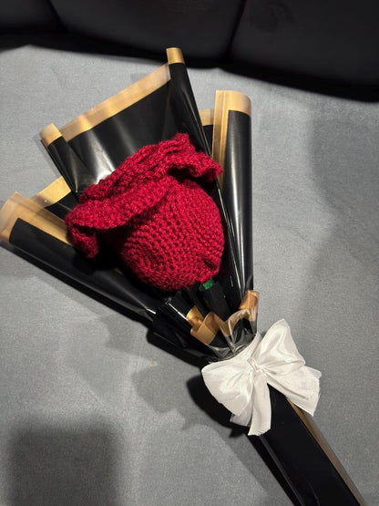 Handmade Crochet Rose Bouquet - Eazzy Store